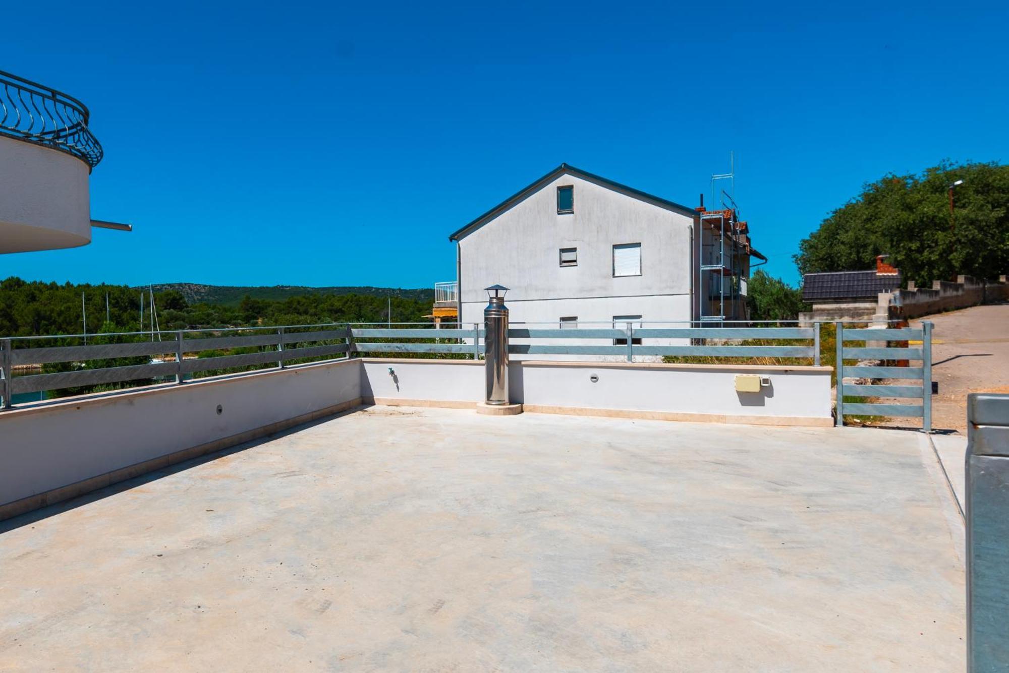 Apartment Bilice beach Exterior foto