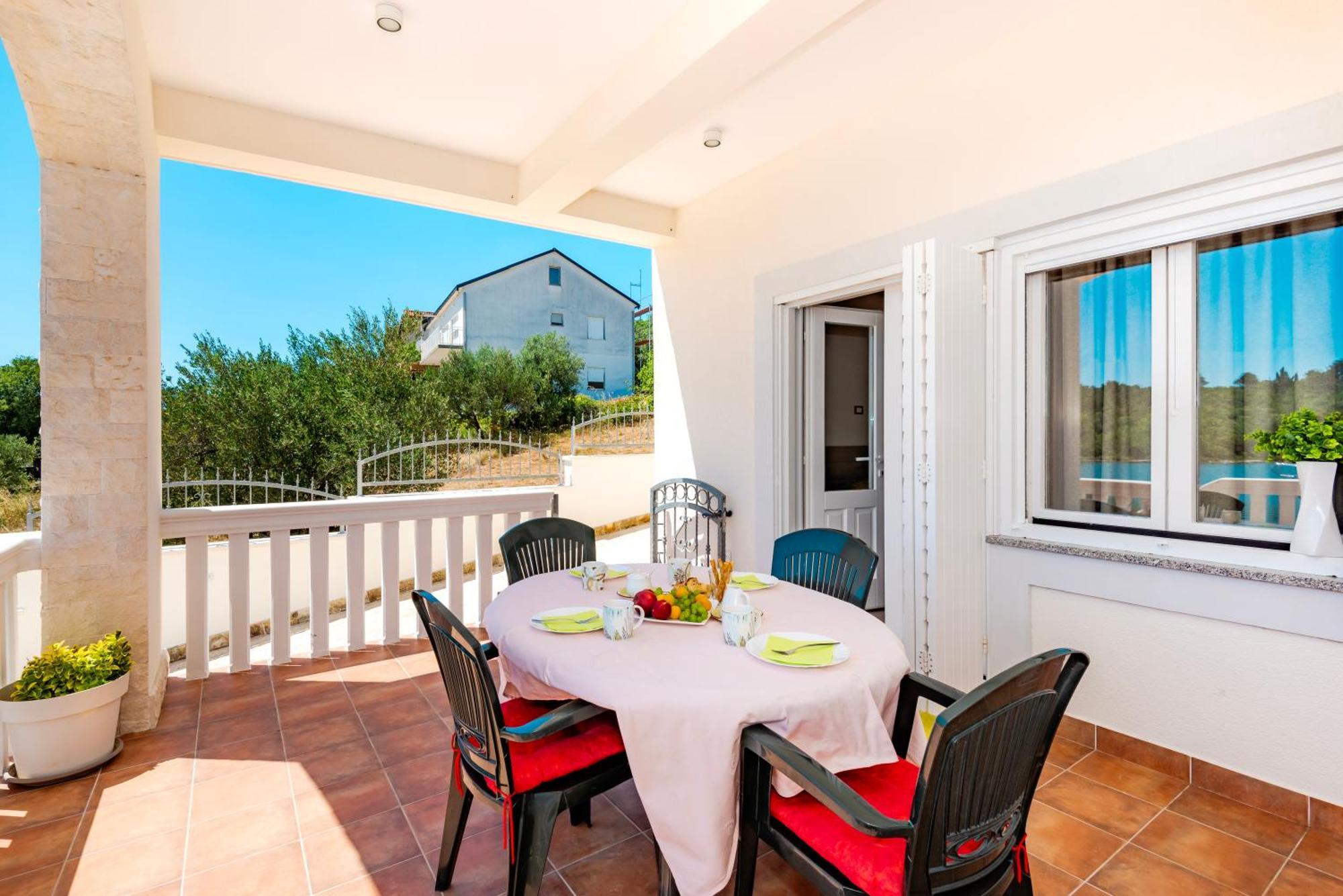 Apartment Bilice beach Exterior foto